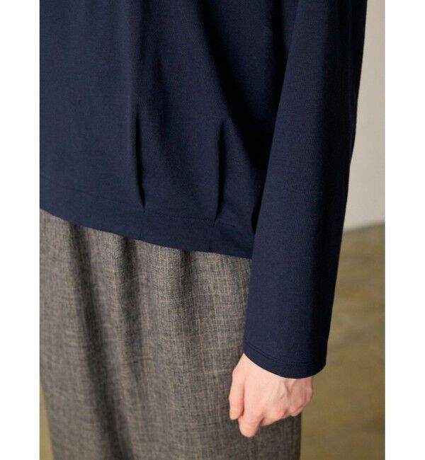 MidiUmi「MidiUmi ワイドボトルネックプルオーバー」|Tシャツ・カットソー|