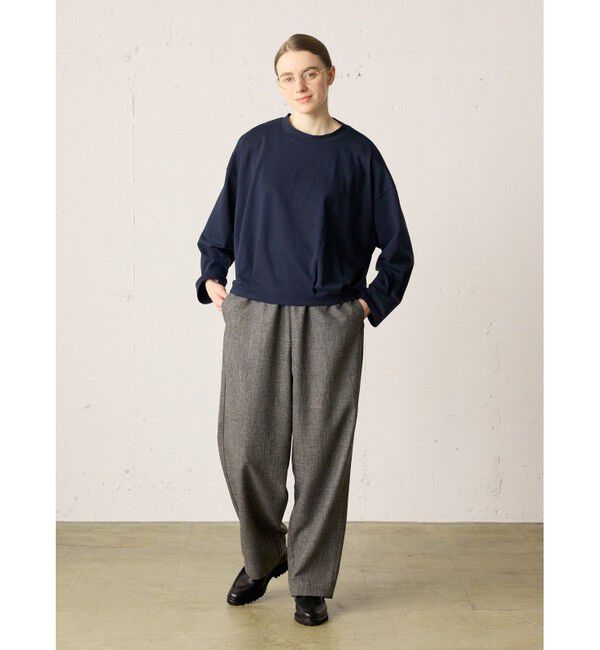 MidiUmi「MidiUmi ワイドボトルネックプルオーバー」|Tシャツ・カットソー|