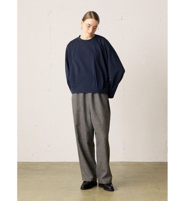 MidiUmi「MidiUmi ワイドボトルネックプルオーバー」|Tシャツ・カットソー|