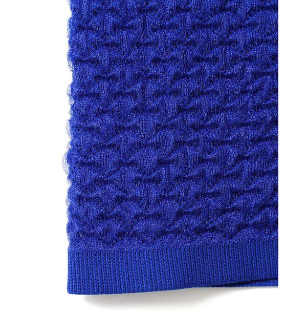 mizuiro ind「mizuiro ind パターンシアーワイドプルオーバー」|ニット・セーター|