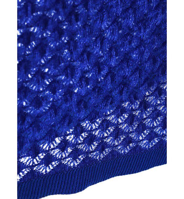 mizuiro ind「mizuiro ind パターンシアーワイドプルオーバー」|ニット・セーター|