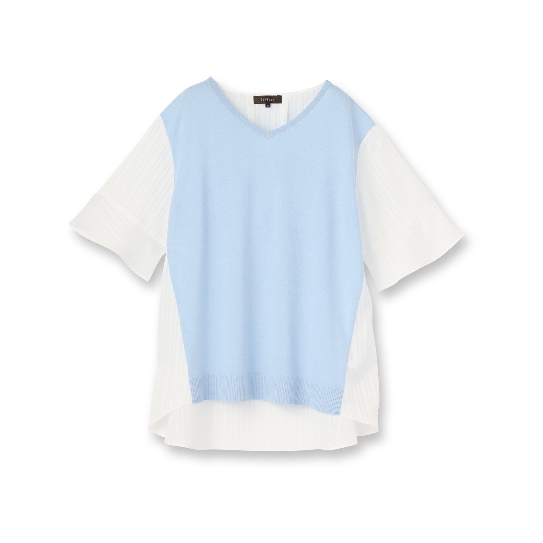 Reflect「バイカラードッキングニット」|ニット・セーター|