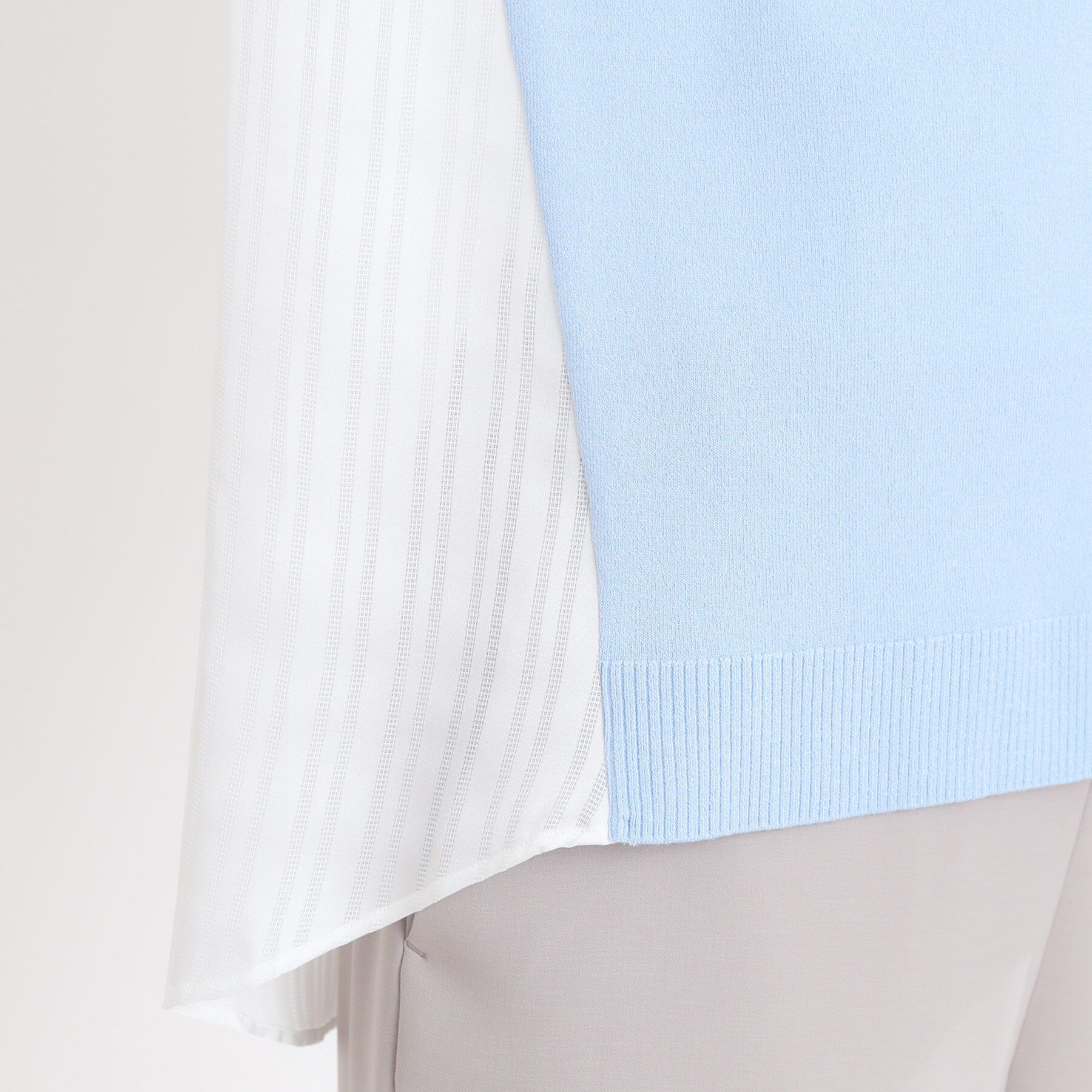 Reflect「バイカラードッキングニット」|ニット・セーター|