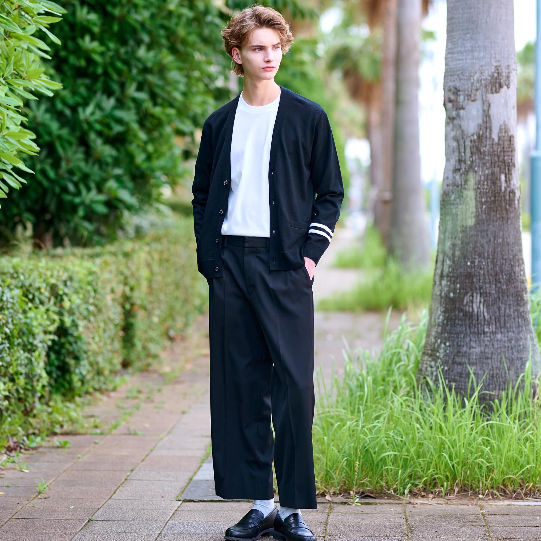 DRESSTERIOR「ウォッシャブルファインメリノ ニットカーデ」|カーディガン|