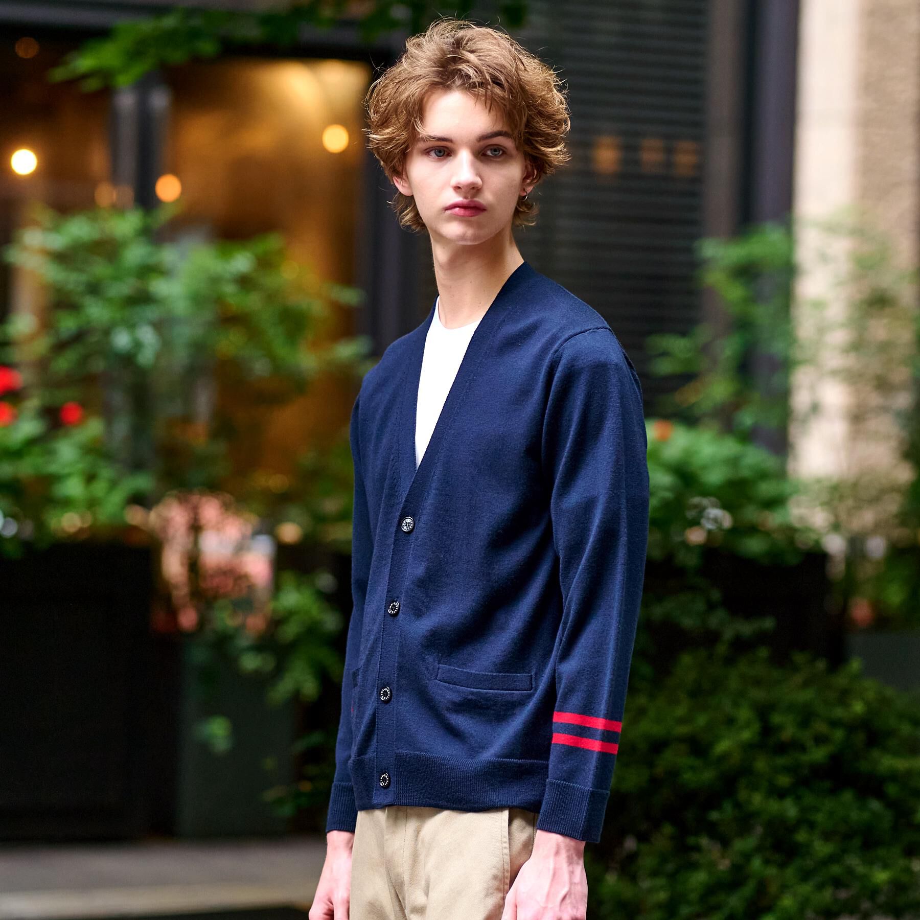 DRESSTERIOR「ウォッシャブルファインメリノ ニットカーデ」|カーディガン|