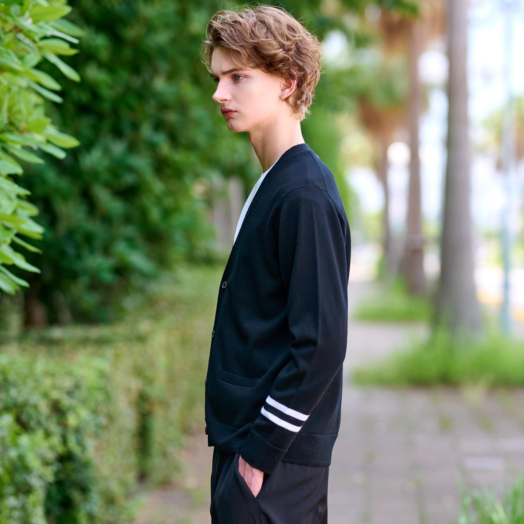 DRESSTERIOR「ウォッシャブルファインメリノ ニットカーデ」|カーディガン|