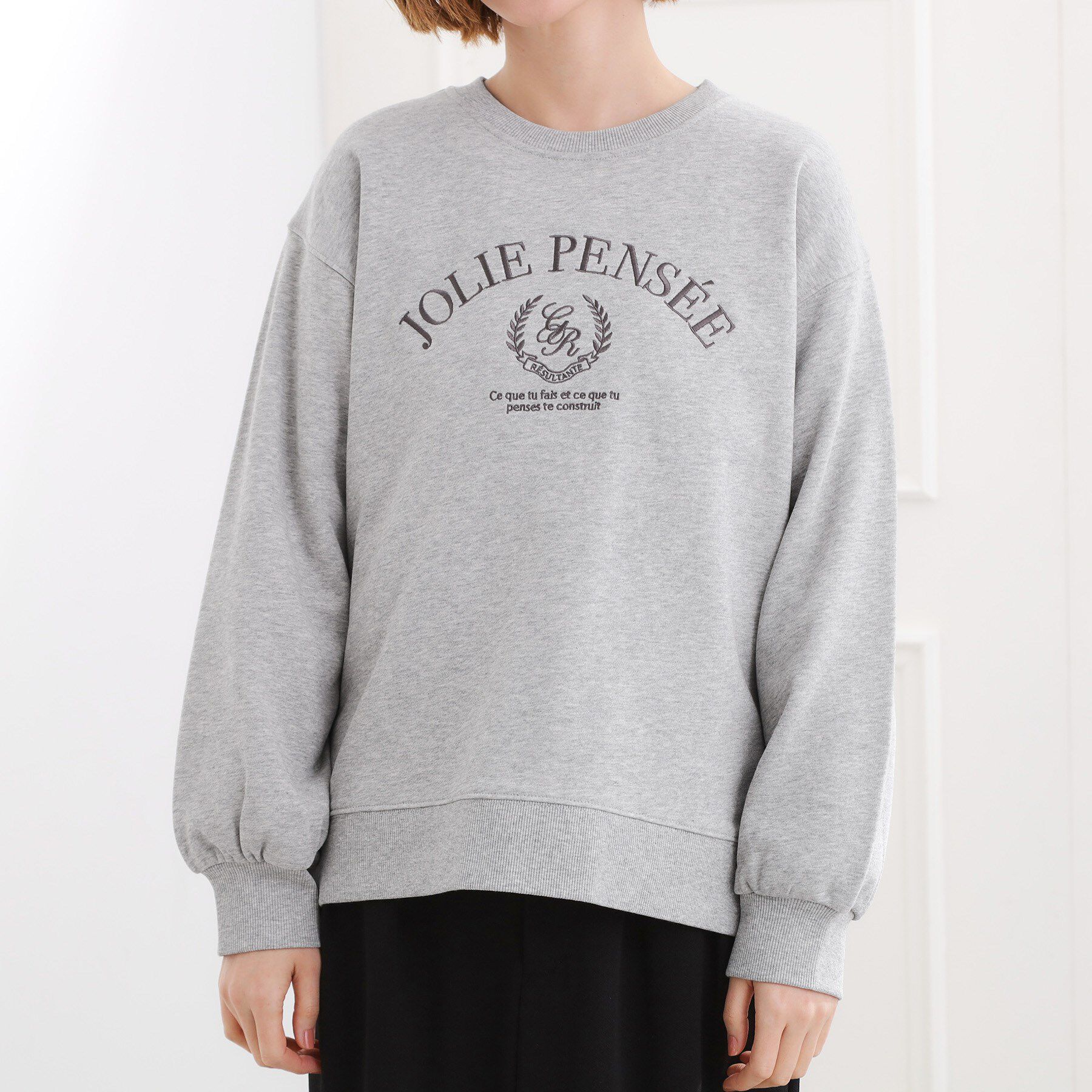 grove「刺繍ロゴ裏毛スウェットプルオーバー」|パーカー|