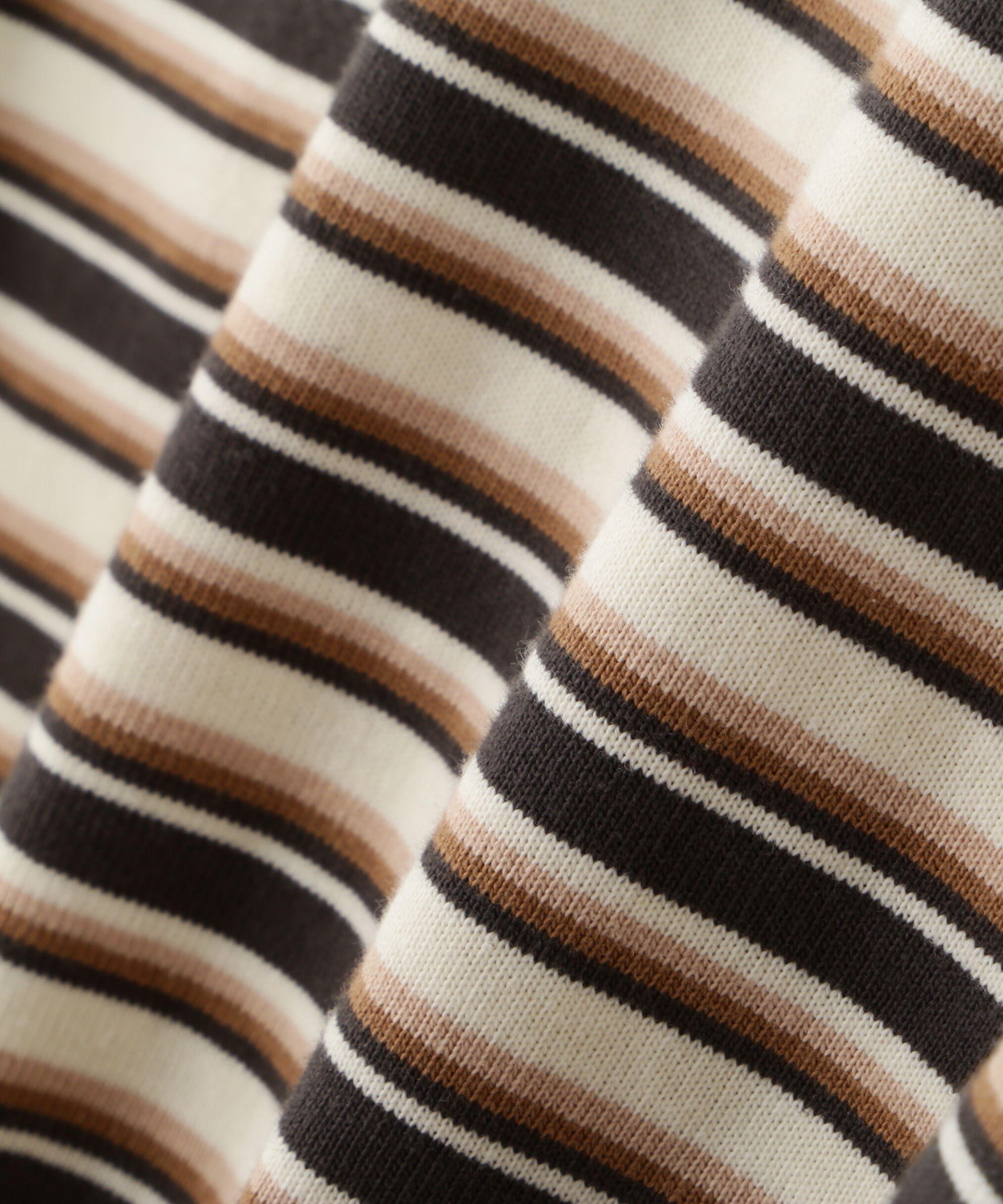  「ボーダーポロクロップドトップス」|Tシャツ・カットソー|