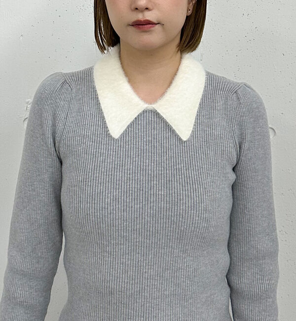 archives「フェザーカラークラシカルリブニット／」|ニット・セーター|