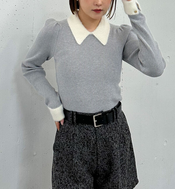 archives「フェザーカラークラシカルリブニット／」|ニット・セーター|