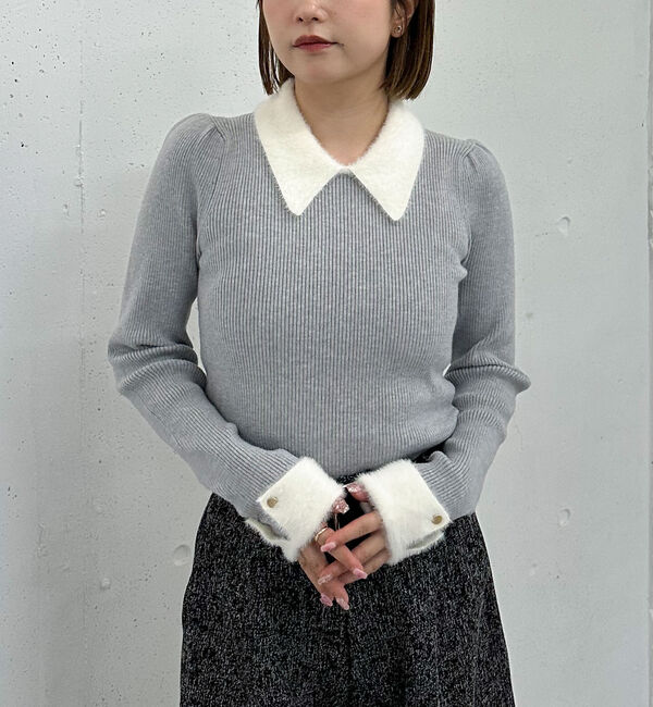 archives「フェザーカラークラシカルリブニット／」|ニット・セーター|