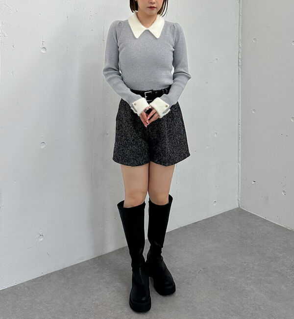 archives「フェザーカラークラシカルリブニット／」|ニット・セーター|