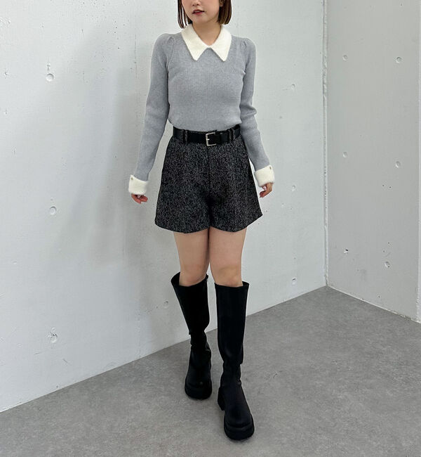 archives「フェザーカラークラシカルリブニット／」|ニット・セーター|