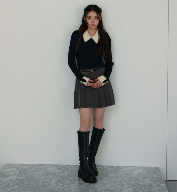 archives「フェザーカラークラシカルリブニット／」|ニット・セーター|