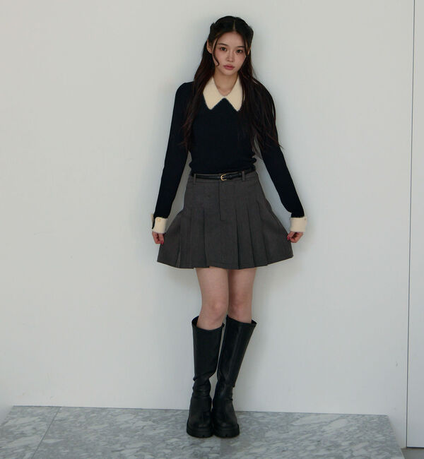 archives「フェザーカラークラシカルリブニット／」|ニット・セーター|