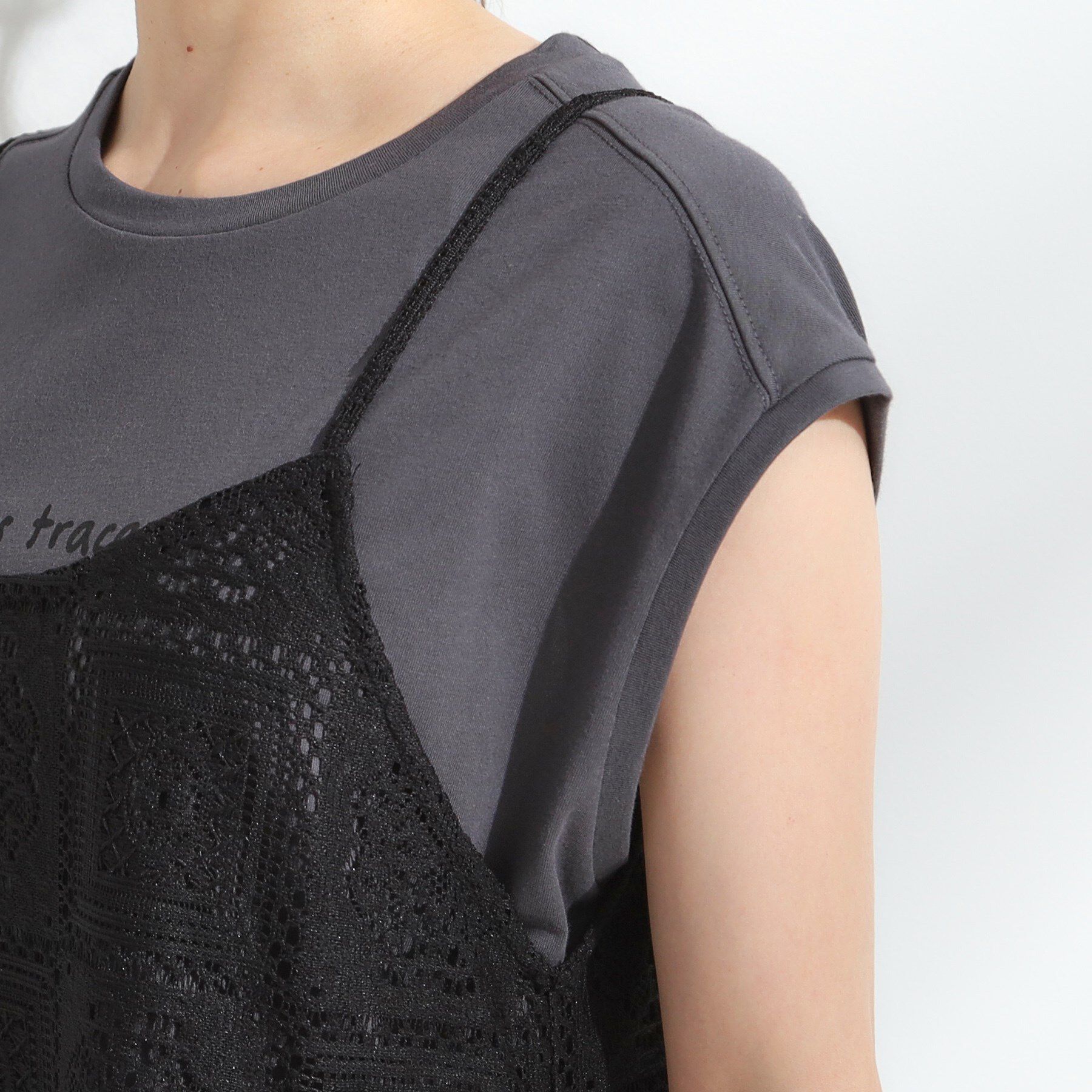 SHOO･LA･RUE「【S-LL】レースキャミワンピース」|ワンピース|