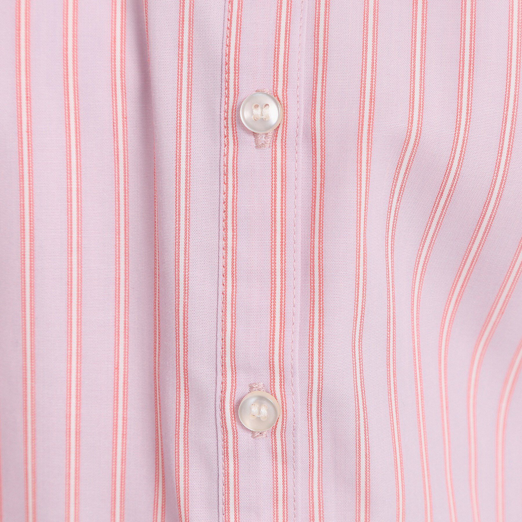 ITS&rsquo;DEMO「【手洗い可】スタンドフリルストライプブラウス」|シャツ・ブラウス|