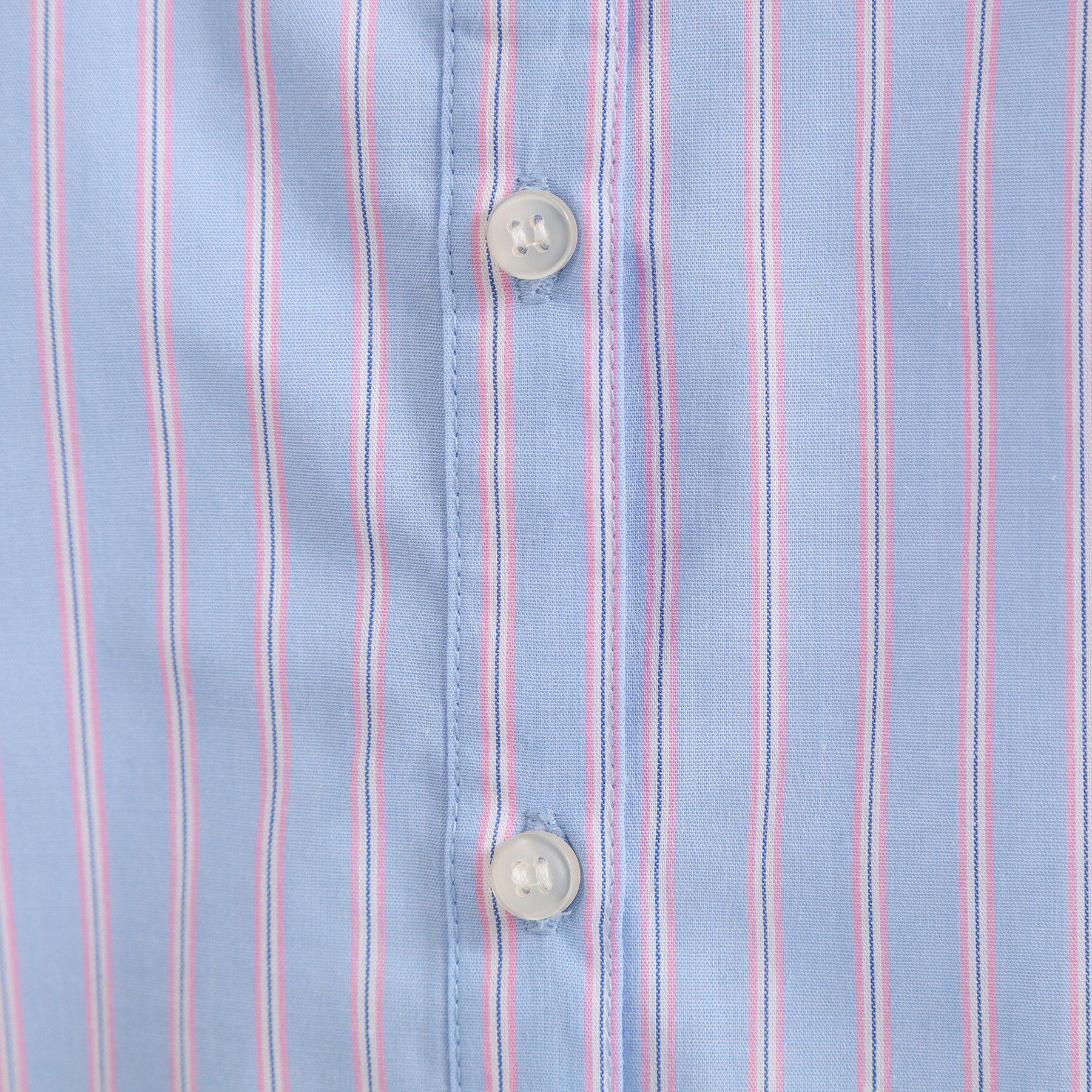 ITS&rsquo;DEMO「【手洗い可】スタンドフリルストライプブラウス」|シャツ・ブラウス|