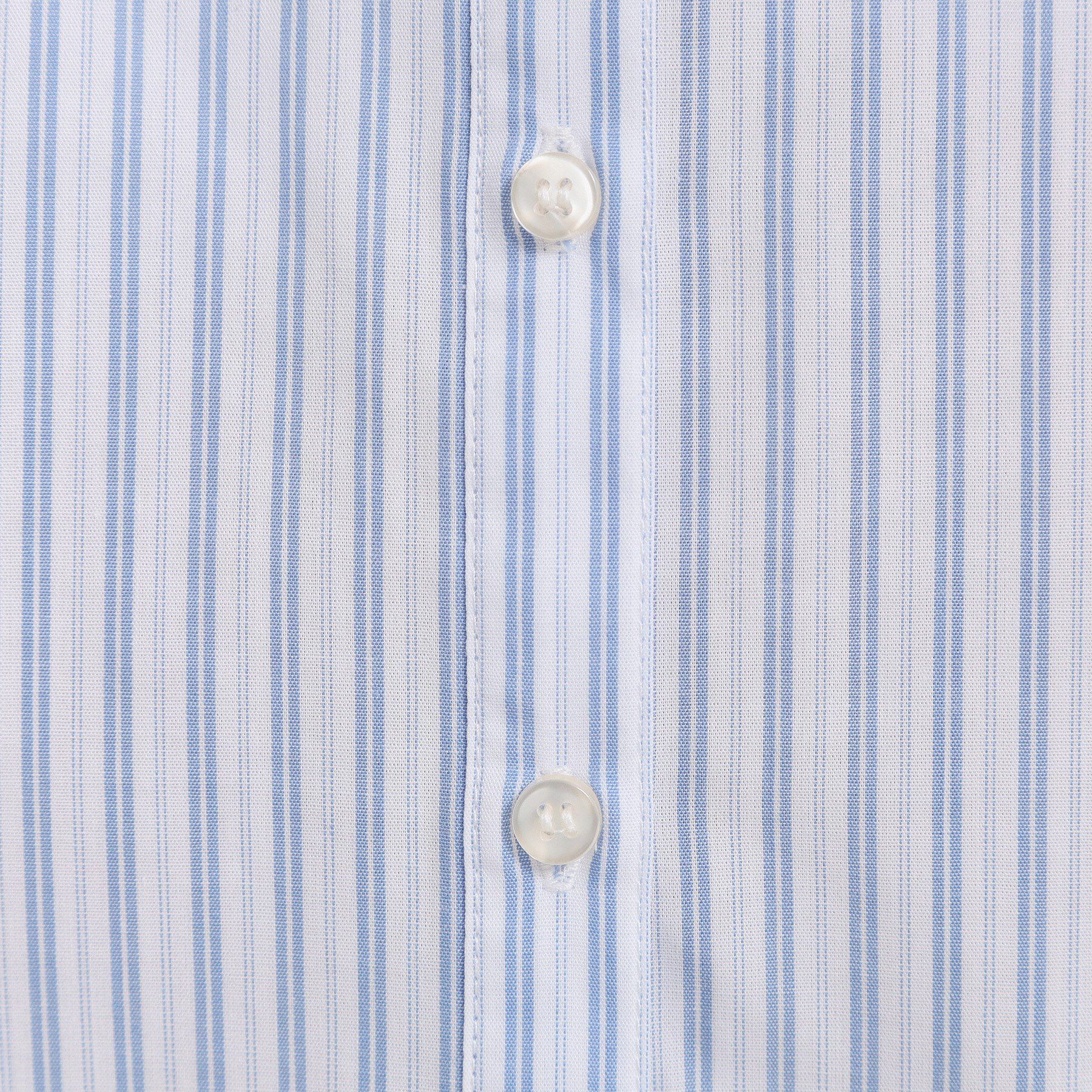 ITS&rsquo;DEMO「【手洗い可】スタンドフリルストライプブラウス」|シャツ・ブラウス|