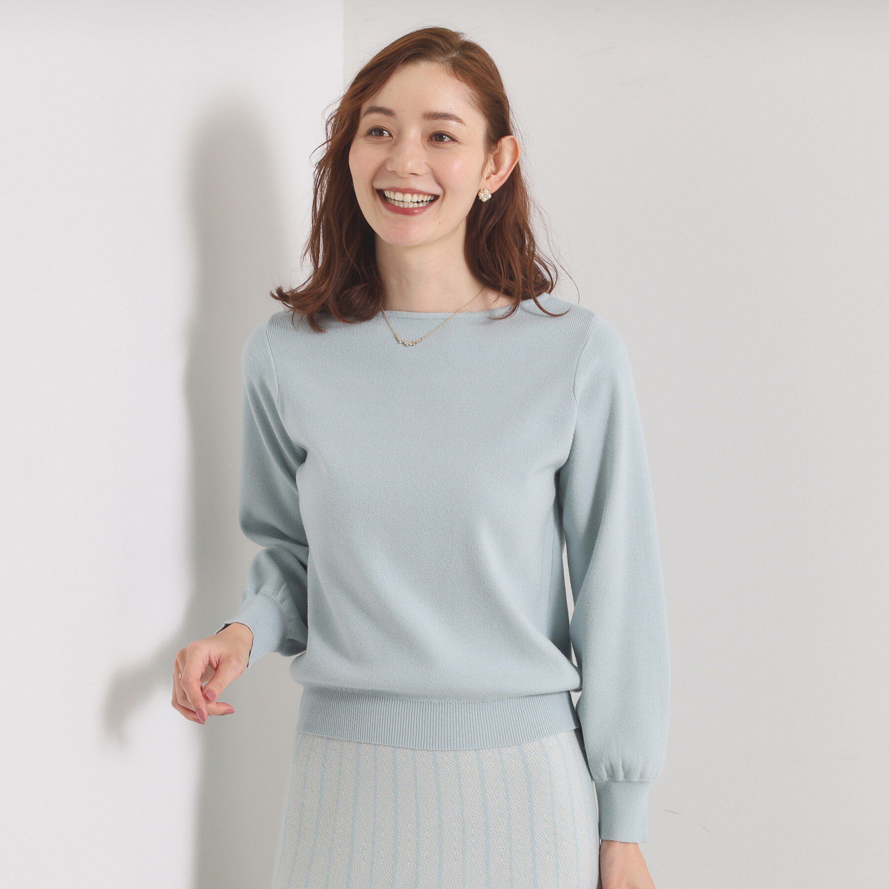 ITS&rsquo;DEMO「【手洗い可】フレアスカートニットセットアップ」|スーツ|