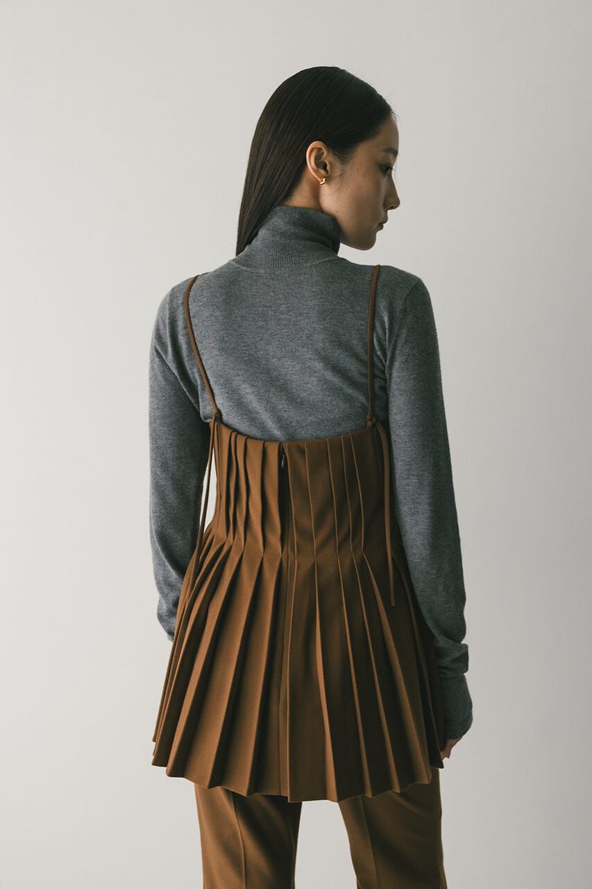 STYLEMIXER「タッキングペプラムキャミ」|キャミソール|