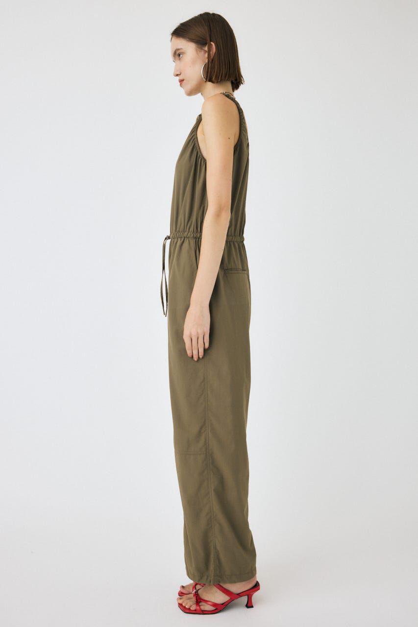 MOUSSY「NYLON GATHER ジャンプスーツ」|その他|