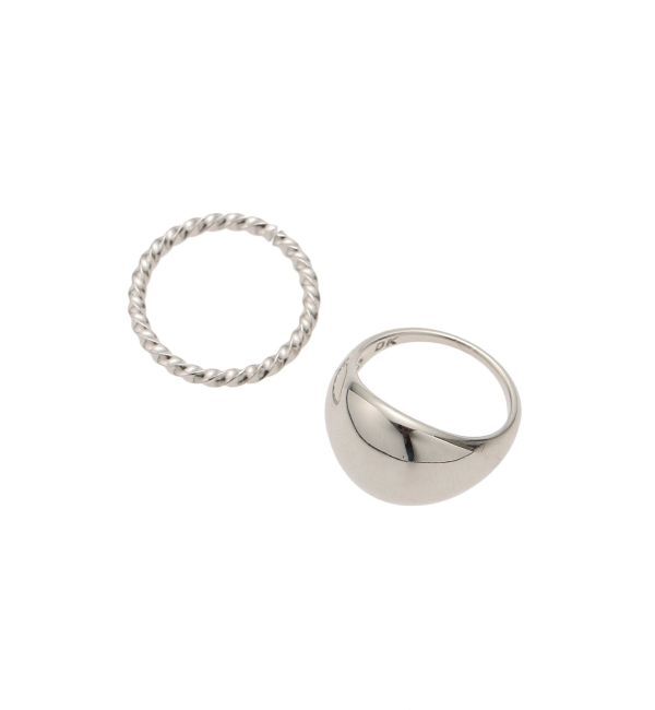 RESEXXY「パンプデザインセットリング」|リング|シルバー