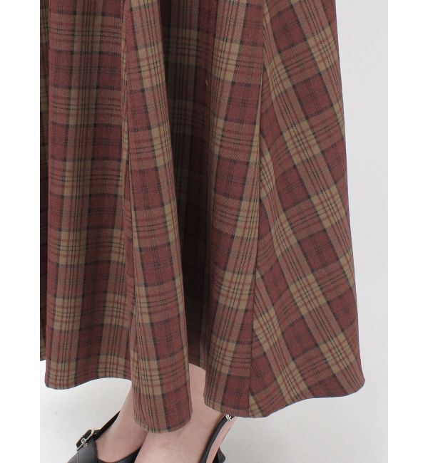 RESEXXY「バルーンスリーブチェックワンピース」|ワンピース|