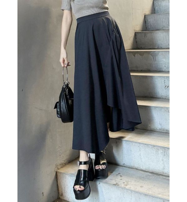 MURUA「イレヘムギャザーアシメスカート」|スカート|