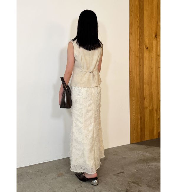 LAGUNAMOON「ワイドカラーベスト」|ベスト・ジレ|