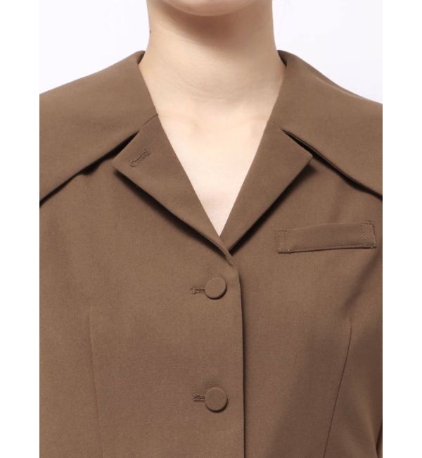 LAGUNAMOON「ワイドカラーベスト」|ベスト・ジレ|