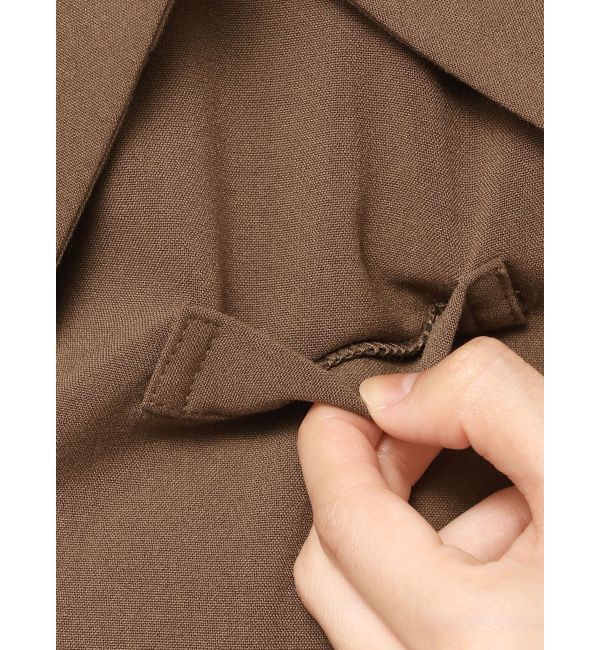 LAGUNAMOON「ワイドカラーベスト」|ベスト・ジレ|