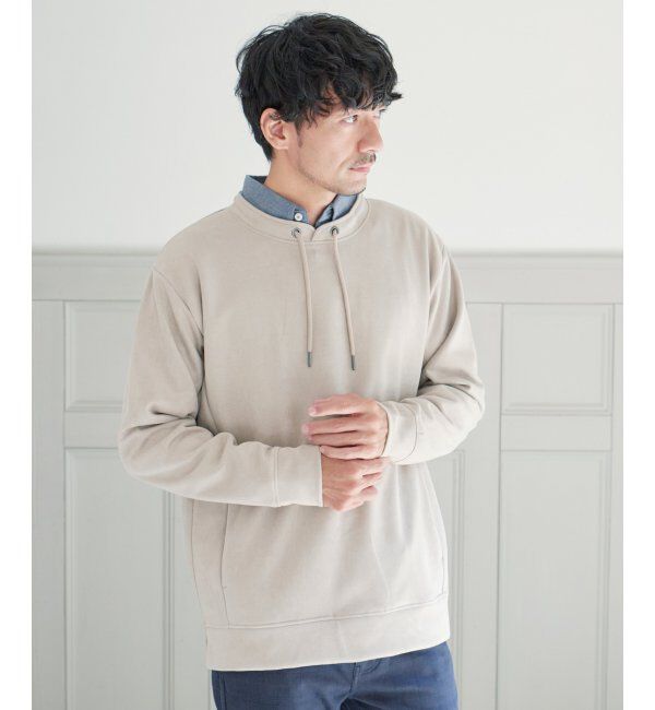 ikka「イージーケアフランネルムジシャツ」|シャツ・ブラウス|