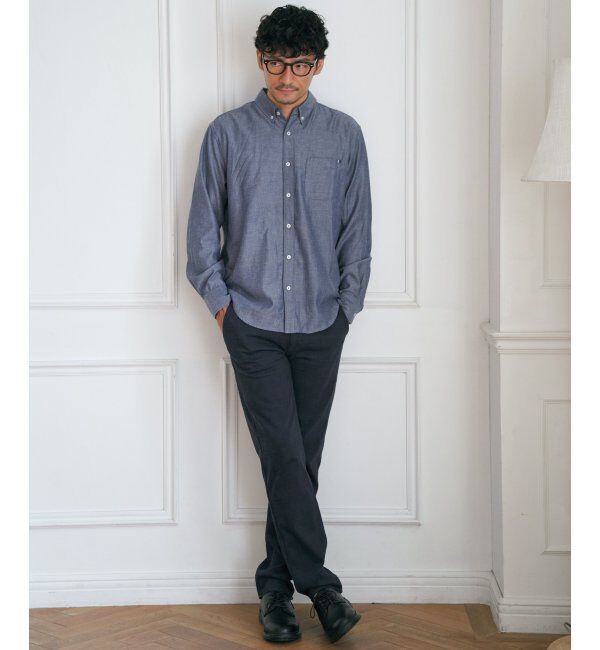 ikka「イージーケアフランネルムジシャツ」|シャツ・ブラウス|