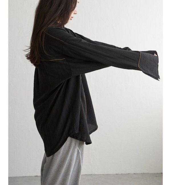 VENCE share style「ストライプビックカフスシャツ」|シャツ・ブラウス|