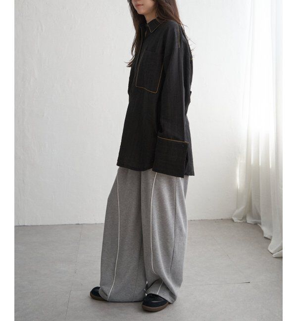 VENCE share style「ストライプビックカフスシャツ」|シャツ・ブラウス|