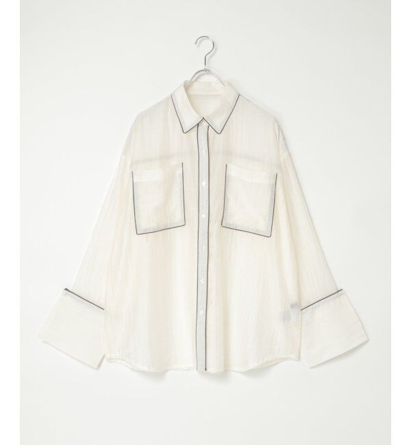 VENCE share style「ストライプビックカフスシャツ」|シャツ・ブラウス|