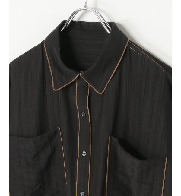 VENCE share style「ストライプビックカフスシャツ」|シャツ・ブラウス|