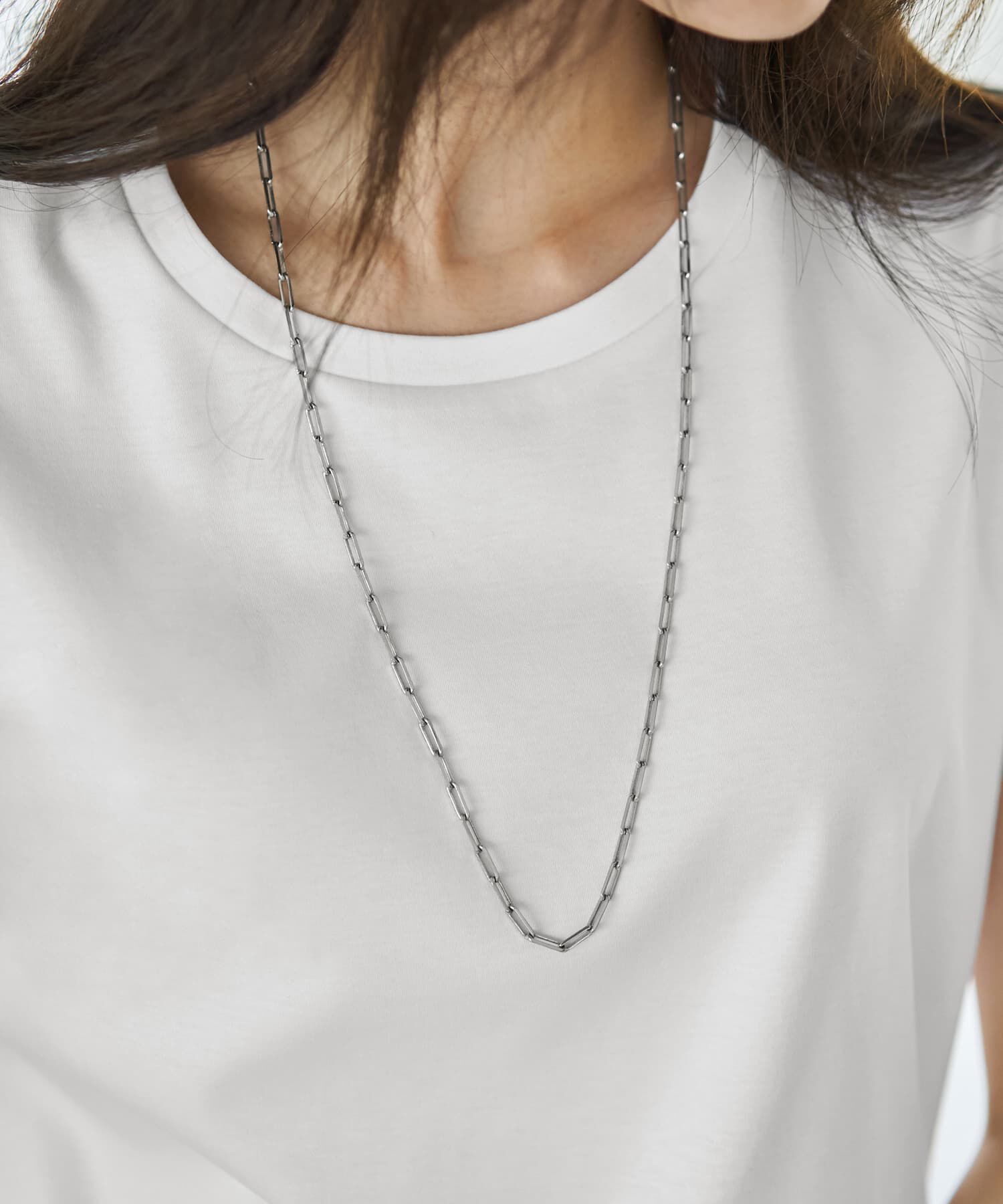 STYLE DELI「２wayスクエアチェーンロングネックレス」|ネックレス|