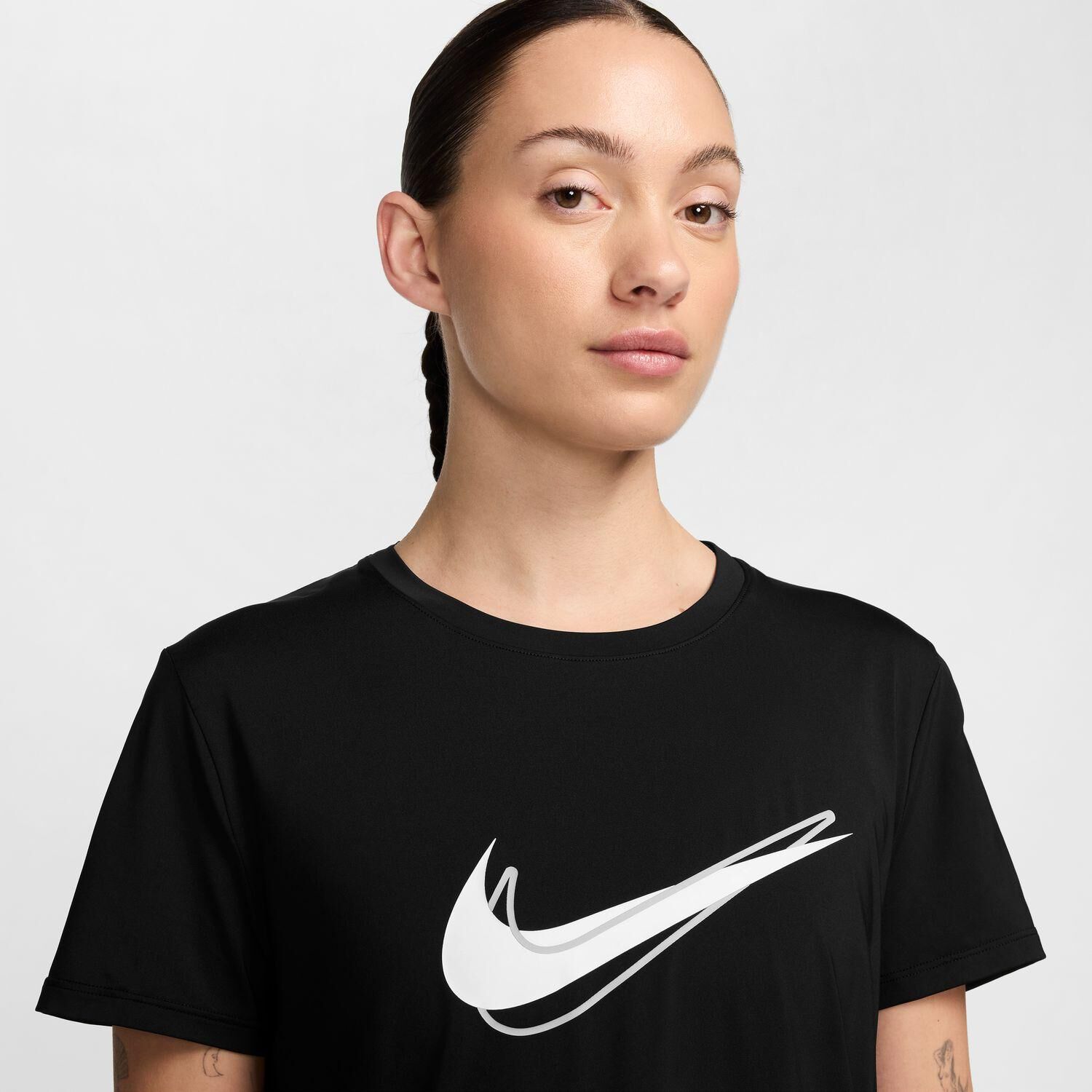 NIKE「【NIKE ｳｪｱ】W ONE SWSH HBR SS TOP」|Tシャツ・カットソー|
