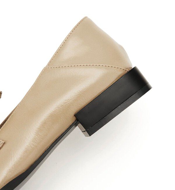 ODETTE E ODILE「＜SY＞スクエアソフトローファー フラット20●&uarr;」|ローファー|