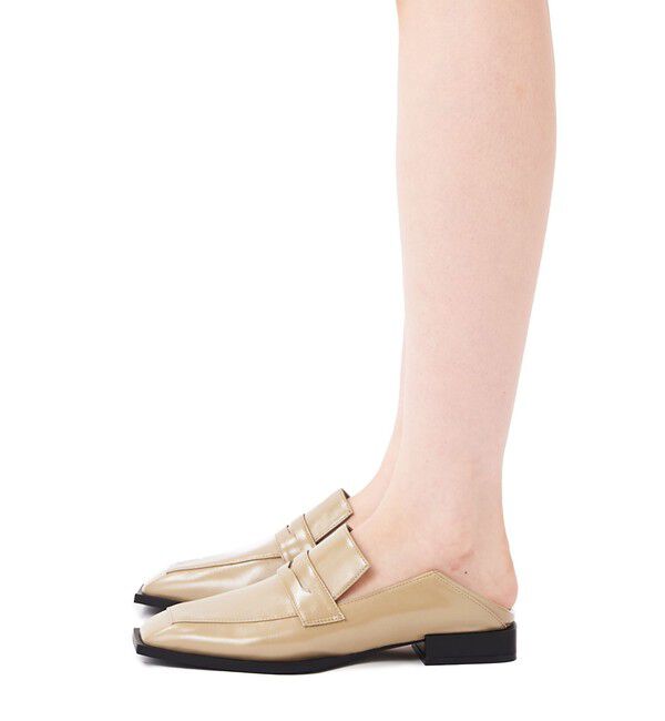 ODETTE E ODILE「＜SY＞スクエアソフトローファー フラット20●&uarr;」|ローファー|