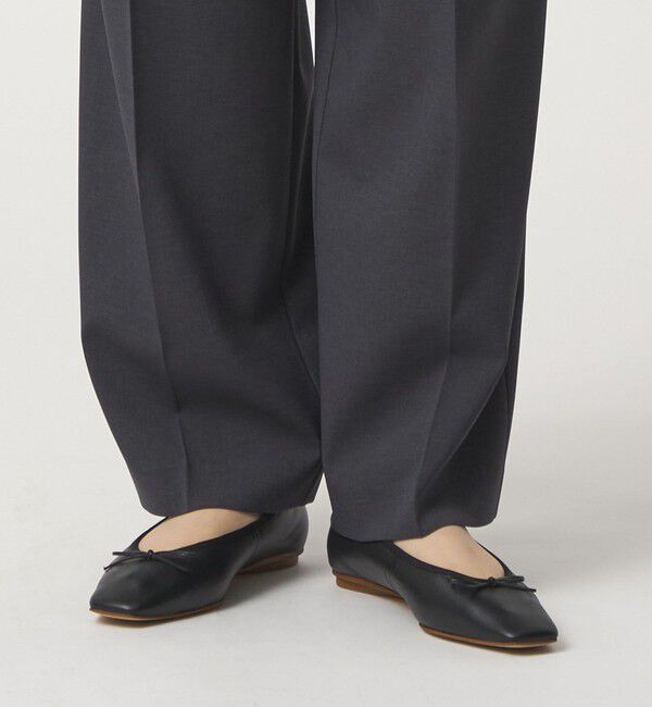 ODETTE E ODILE「スクエアバレエ フラット10&darr;&uarr;」|バレエシューズ|