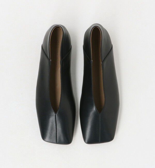 ODETTE E ODILE「オブリークスクエアトゥ フラット15&uarr;」|パンプス|