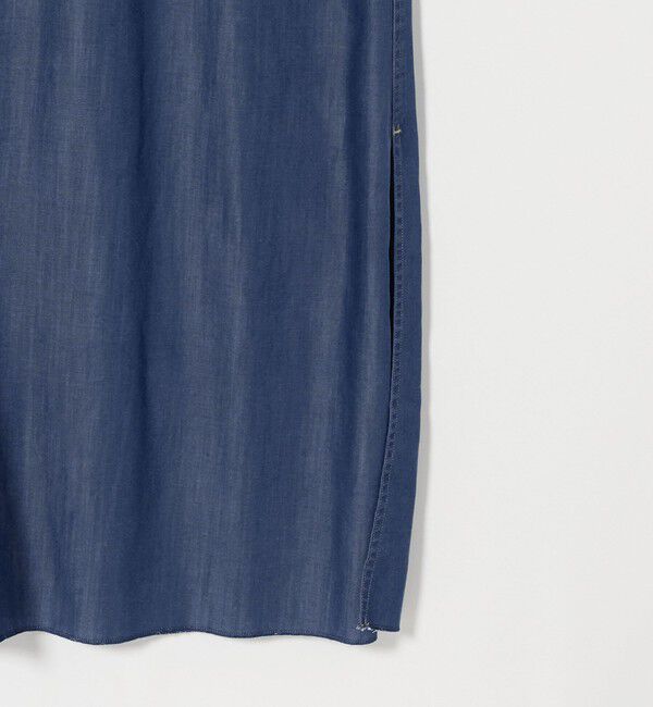 ASTRAET「＜ASTRAET＞スキッパー スリット ノースリーブワンピース」|ワンピース|