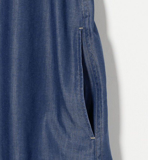 ASTRAET「＜ASTRAET＞スキッパー スリット ノースリーブワンピース」|ワンピース|