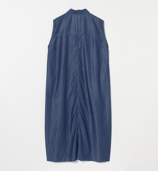 ASTRAET「＜ASTRAET＞スキッパー スリット ノースリーブワンピース」|ワンピース|