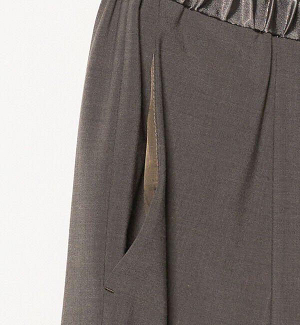 UNITED ARROWS「サテン ウエスト イージー パンツ ‐ウォッシャブル‐」|その他|