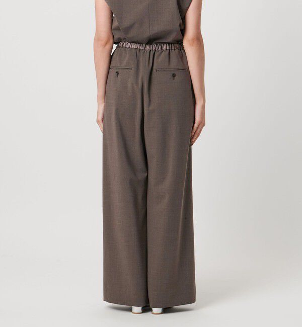 UNITED ARROWS「サテン ウエスト イージー パンツ ‐ウォッシャブル‐」|その他|