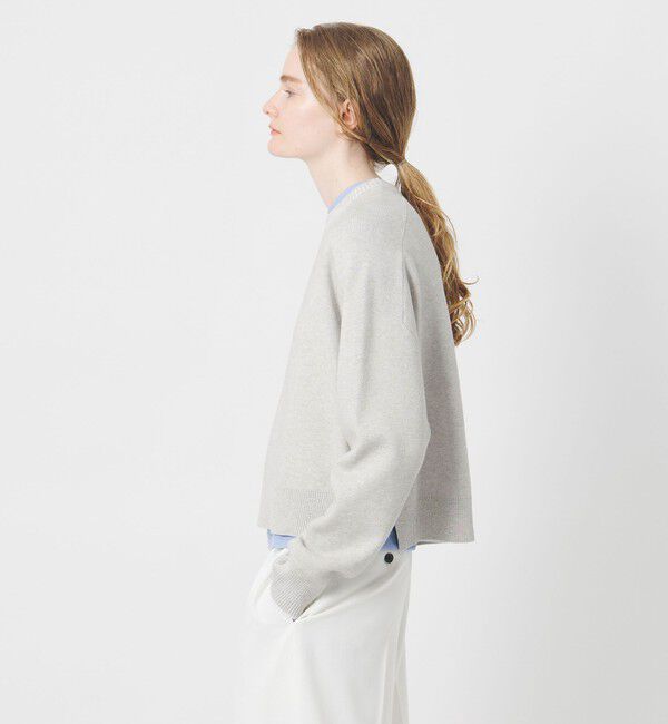 AEWEN MATOPH「＜AEWEN MATOPH＞スムースバイカラーニット」|ニット・セーター|